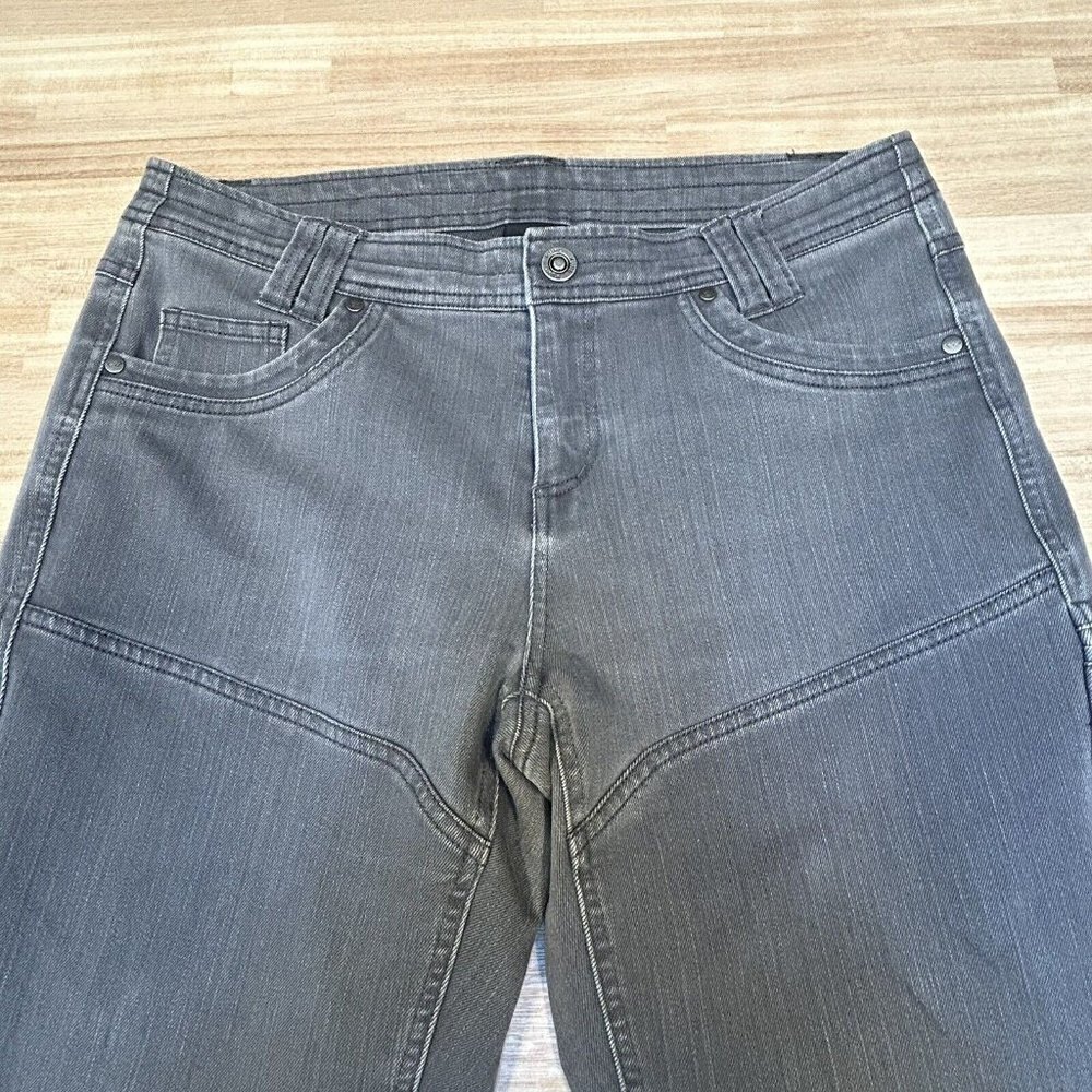 Kuhl Jeans Women Size 10 Reg Gray Skinny Pockets Hiking Stretch Denim Outdoor - Picture 5 of 16